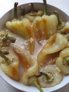 O poză a rețetei Salată de ardei copți.