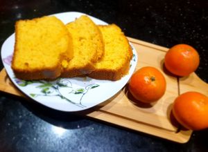 صورة لوصفة كيك اليوسفي(المندرين)