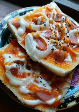 Foto resep Pizza Roti Tawar
