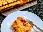 A picture of italian lasagna