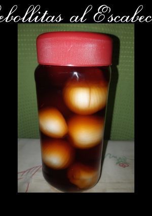 Una foto de Cebollitas al Escabeche