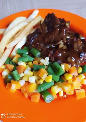 Foto resep Steak sapi simpel