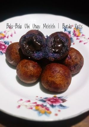 Foto resep Bola-bola Ubi Ungu Meleleh