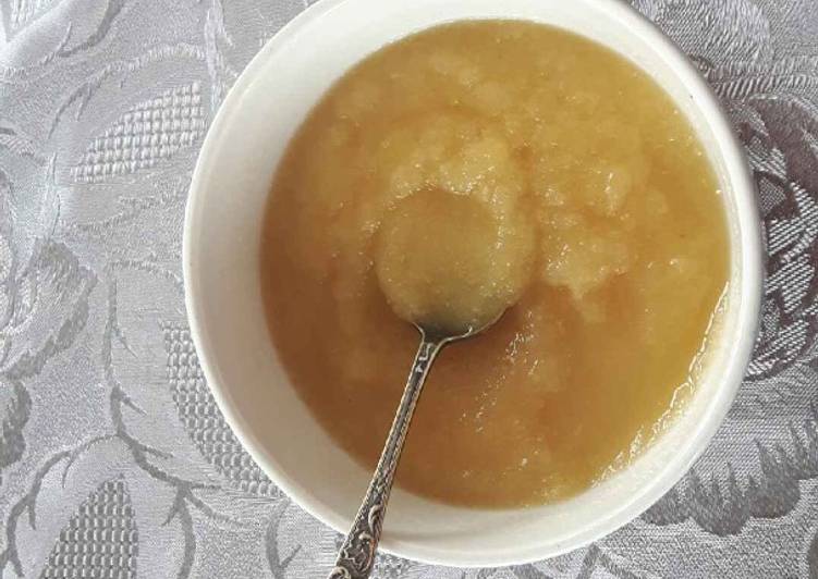 Steps to Make Perfect Compote pommes poires au miel