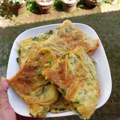 Martabak telur daun kari-レシピのメイン写真