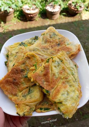 Foto resep Martabak telur daun kari