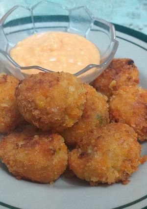 Foto resep Bitterballen Chesee Sauce