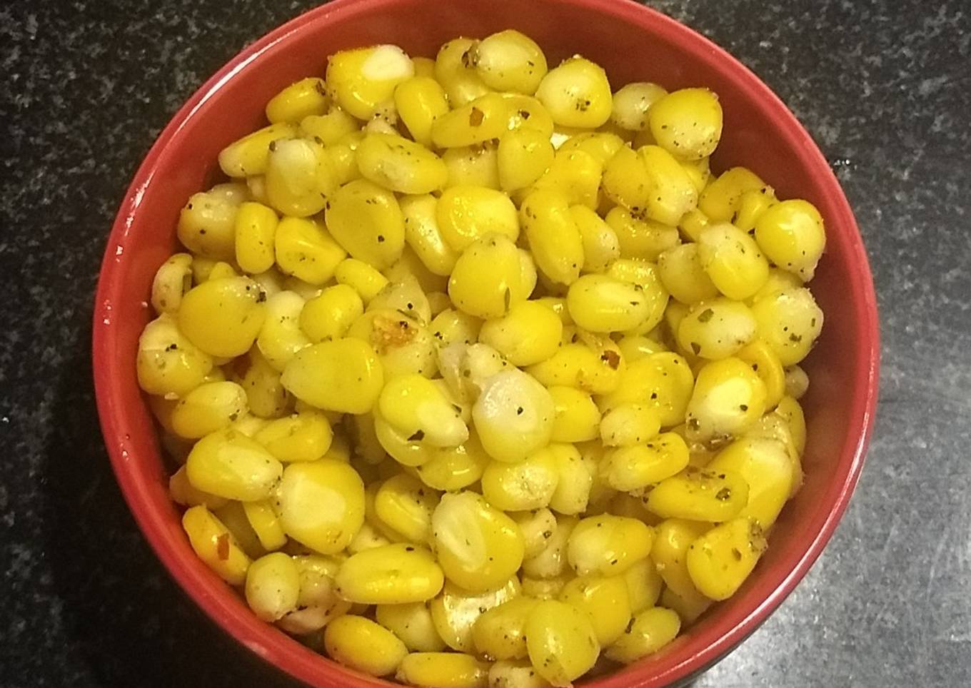 Indo - Italian masala corn