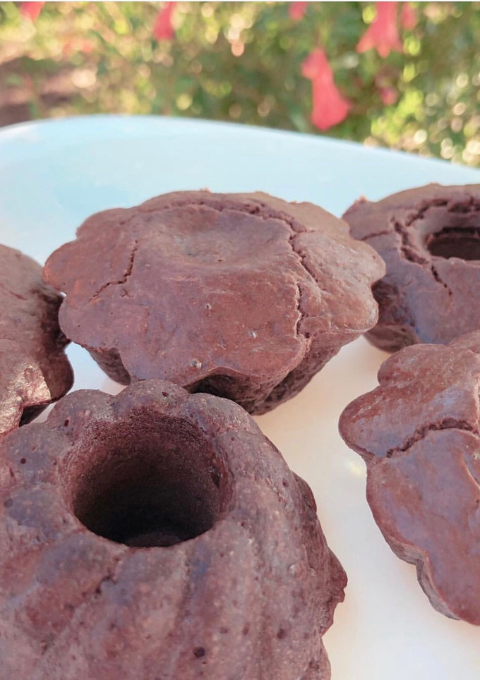 Una foto de Mini brownie de chocolate