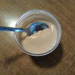 A picture of Allergy friendly "white bean" miracle whip.