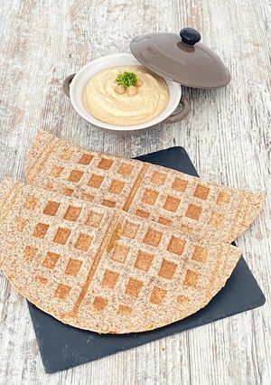 Une photo de Houmous crémeux