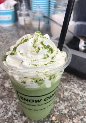 Hình của món Matcha đá xay.