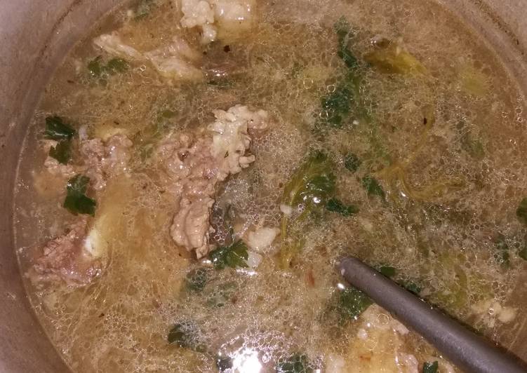 Sop iga sapi no presto