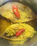 Steamed Hilsa Fish
