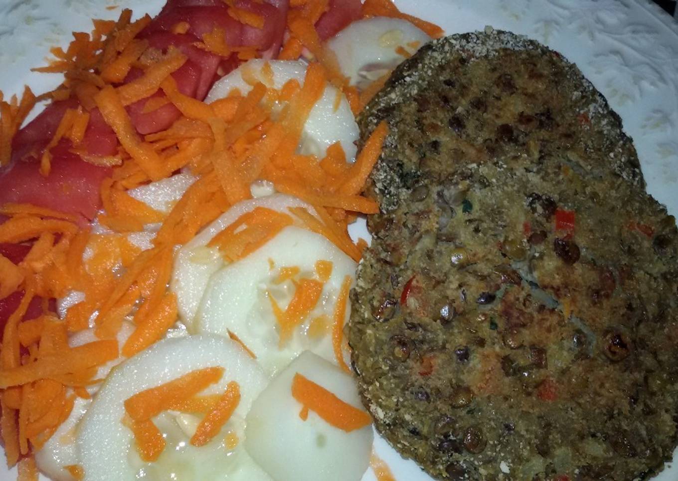 Hamburguesas de Lenteja