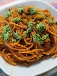 Una foto de Pasta a la putanesca