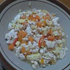 รูปของ Orak arik tahu telur untuk diet