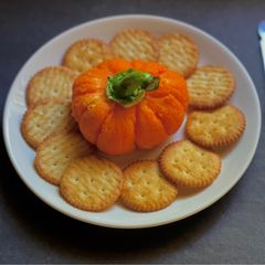 A picture of Halloween Party with Pumpkin (no cook).