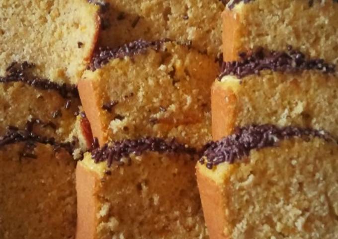 Langkah Mudah untuk Membuat Bolu panggang labu kuning kelapa parut,,gurih dan lembut banget, Menggugah Selera