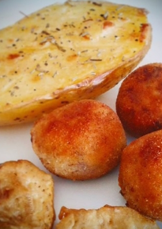 Una foto de Croquetas de jamón ibérico