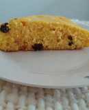 Torta de zapallo con pasas de uvas
