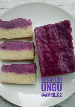 Foto resep Ketan ubi ungu