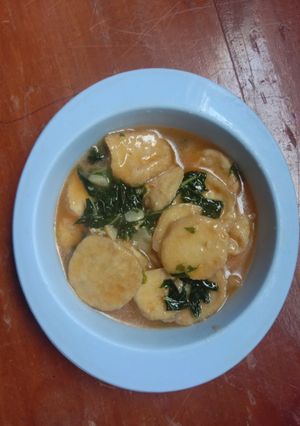 Foto resep Cah Tofu bayam 2y+