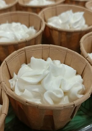 Une photo de 🌱Chantilly de chèvre frais