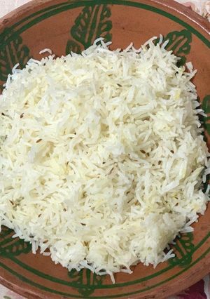 A picture of Zeera rice pulao.