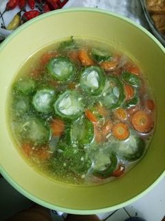 Foto resep Sayur bening oyong wortel