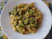 Una foto di speck zucchine
