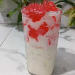 Es Susu Jelly Merah Putih-レシピのメイン写真