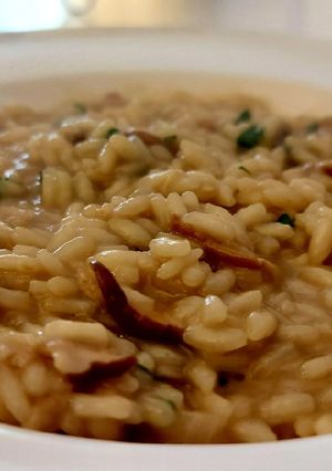 Foto di Risotto ai funghi porcini
