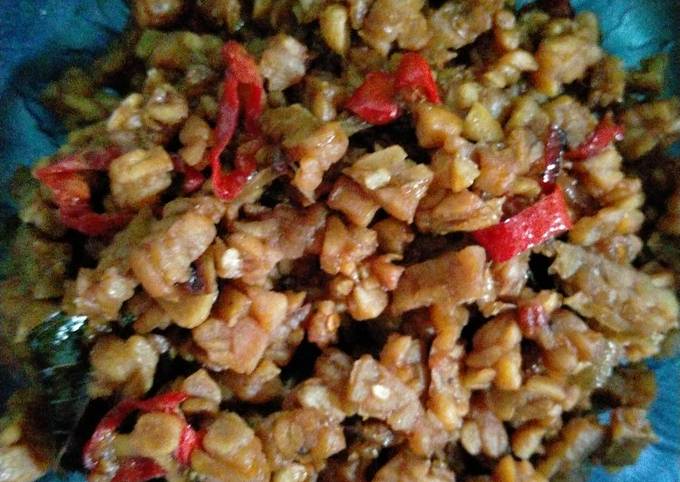 Sambal goreng tempe sederhana