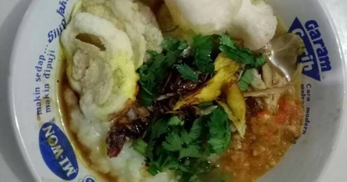 Resep Bubur ayam simple oleh Tyra Talita - Cookpad