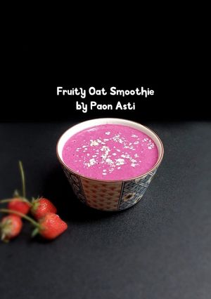 Foto resep Fruity Oat Smoothie