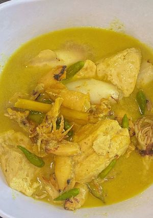 Foto resep Pangek masin cumi tahu