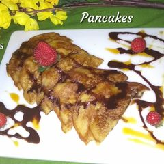 A picture of Wheat Flour Banana Pancakes.