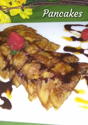 A picture of Wheat Flour Banana Pancakes.