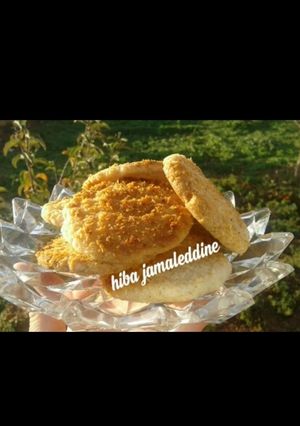 صورة لوصفة كوكيز جوز الهند