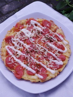 Foto resep Pizza Roti Tawar Panggang Teflon