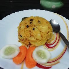 Pepper Potato Pulao A picture of Pepper Potato Pulao.