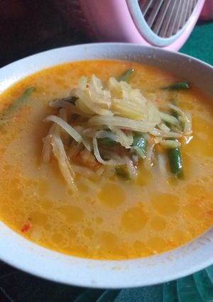 Foto resep Sambal goreng labu / manisa + kacang panjang