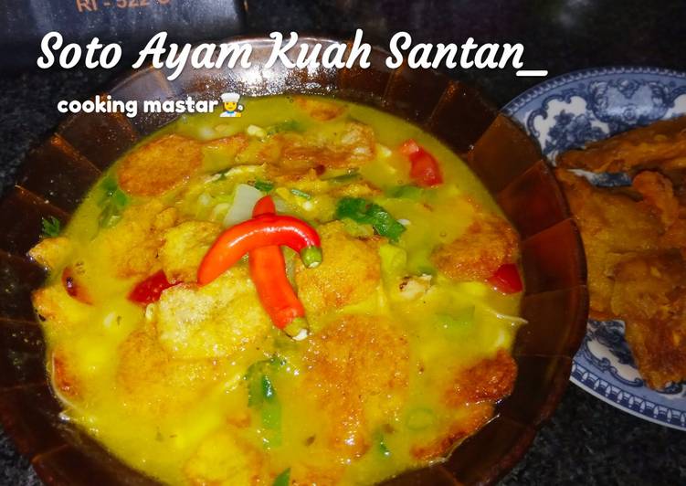 Langkah Mudah untuk Membuat Soto Ayam Kuah Santan 🍲 Anti Gagal