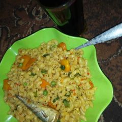 A picture of Macaroni jallop.