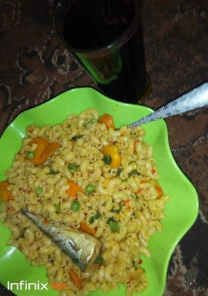 A picture of Macaroni jallop.
