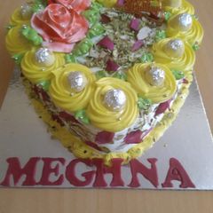 A picture of Rasmalai cake.