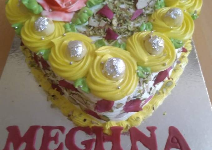 Recipe of Homemade Rasmalai cake