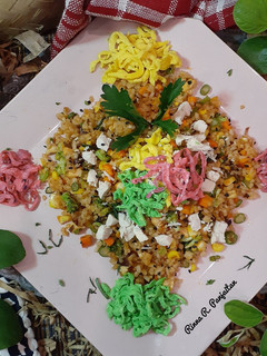 Foto resep Nasi Goreng Sayuran Ceria (MPASI Anak Usia 1 Tahun)