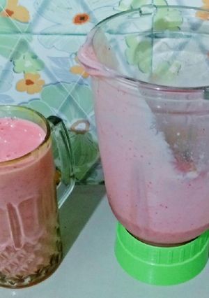 Foto resep Strobery milk shake